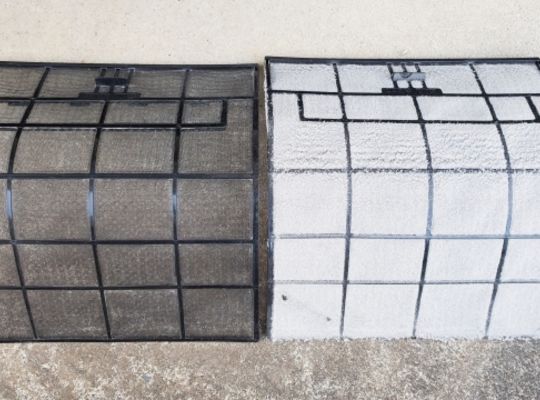 エアコンのフィルター