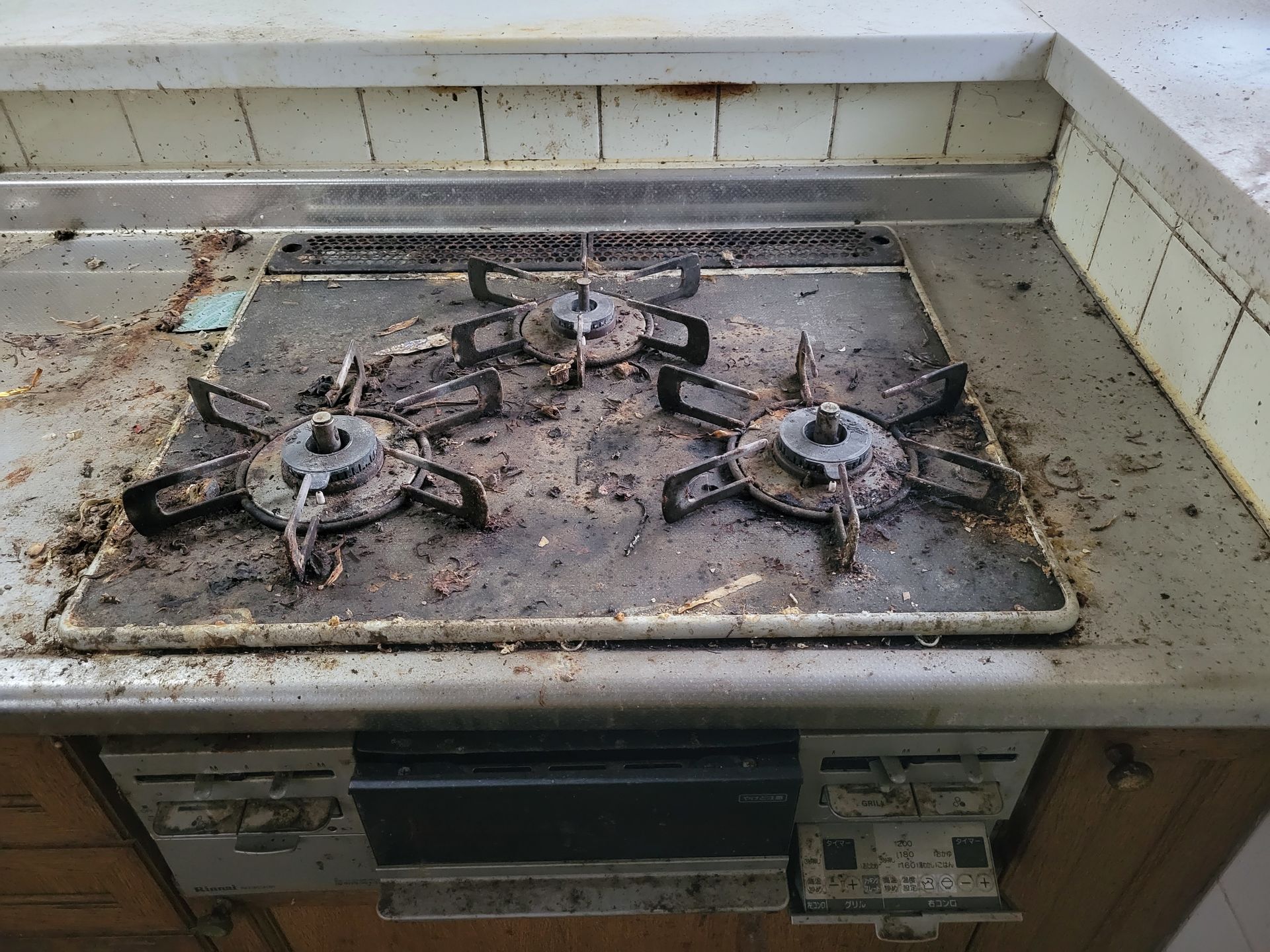 キッチンコンロビフォー