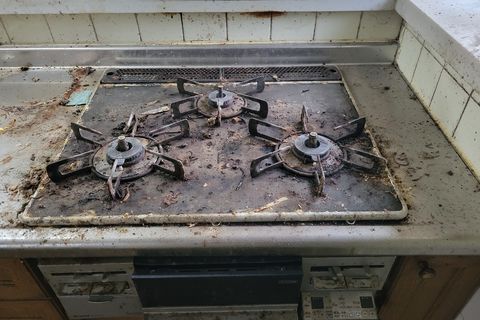 キッチンコンロビフォー